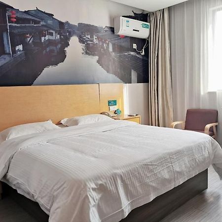 Greentree Inn Jiangsu Suzhou International Film City South Jinshan Road Express Hotel Eksteriør billede
