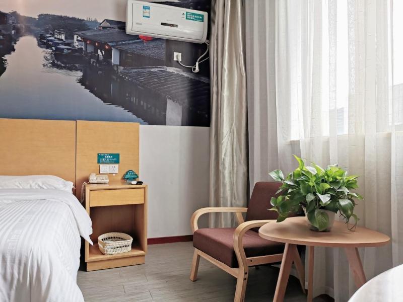 Greentree Inn Jiangsu Suzhou International Film City South Jinshan Road Express Hotel Eksteriør billede