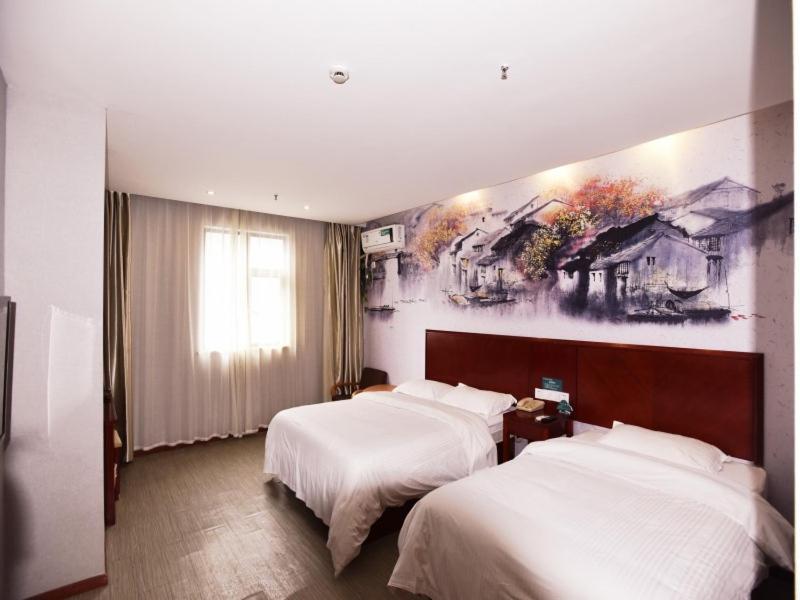 Greentree Inn Jiangsu Suzhou International Film City South Jinshan Road Express Hotel Eksteriør billede