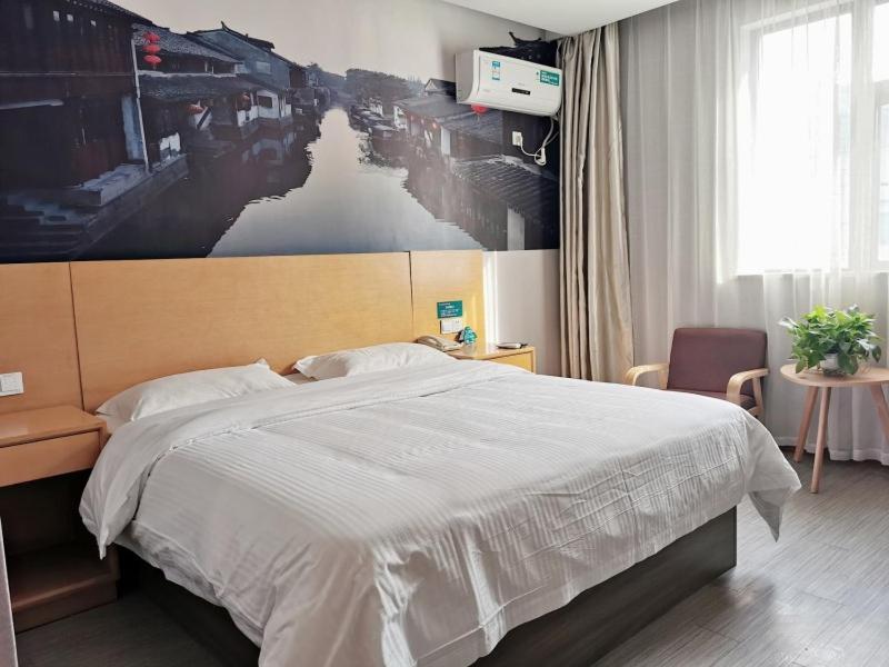 Greentree Inn Jiangsu Suzhou International Film City South Jinshan Road Express Hotel Eksteriør billede