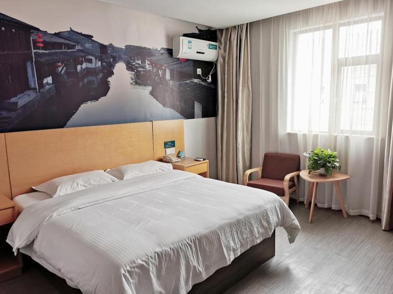 Greentree Inn Jiangsu Suzhou International Film City South Jinshan Road Express Hotel Eksteriør billede