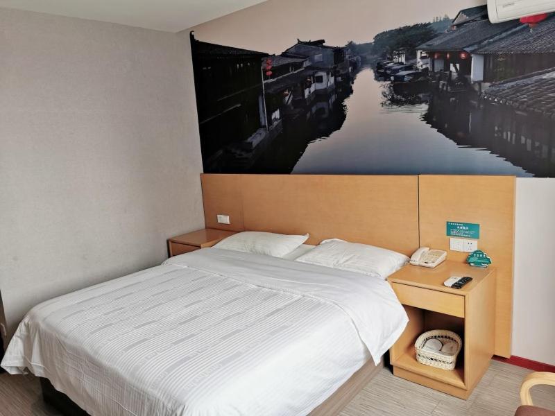 Greentree Inn Jiangsu Suzhou International Film City South Jinshan Road Express Hotel Eksteriør billede